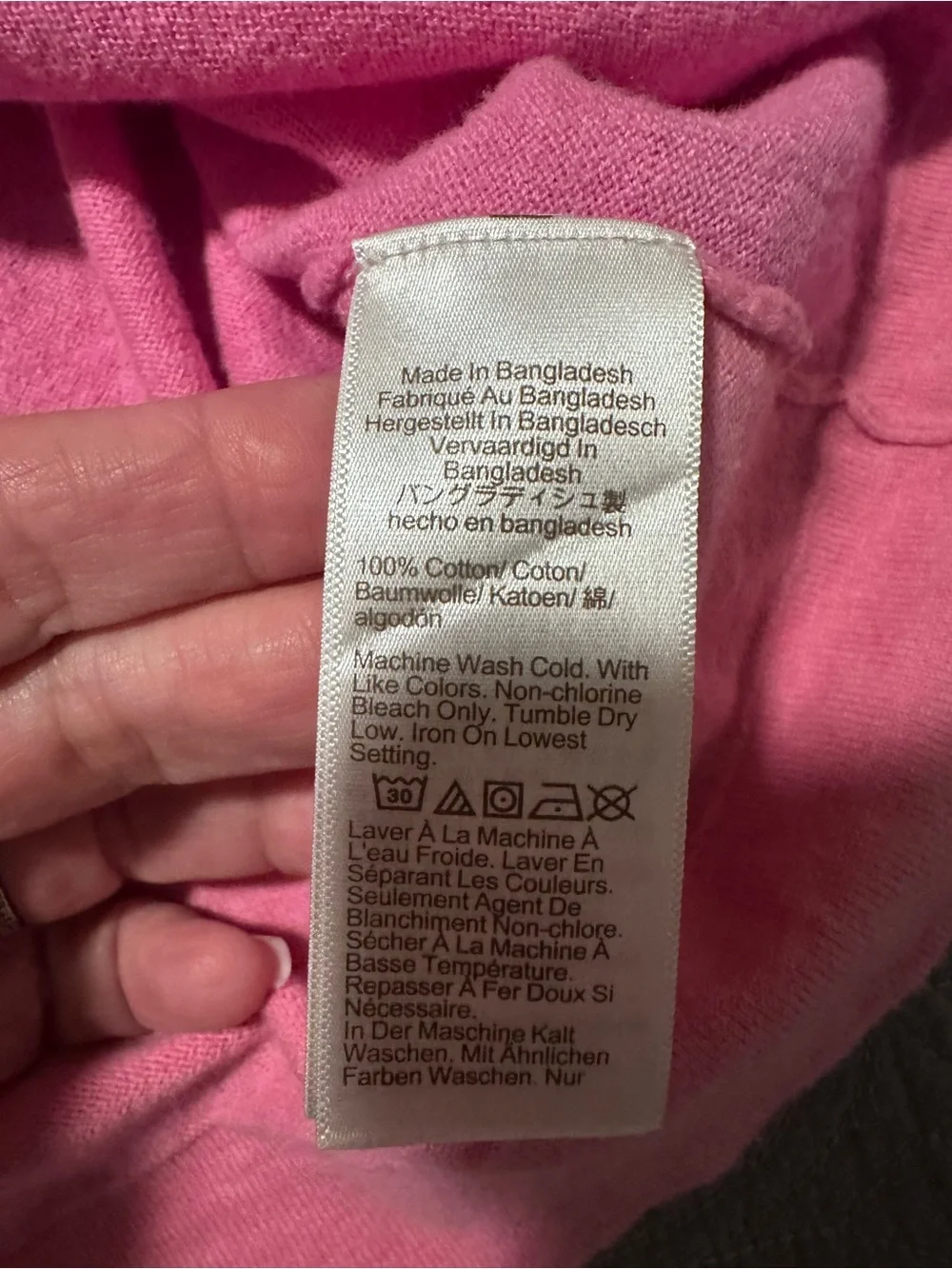 J. Crew Teddie Sweater Bright Pink Crewneck Small